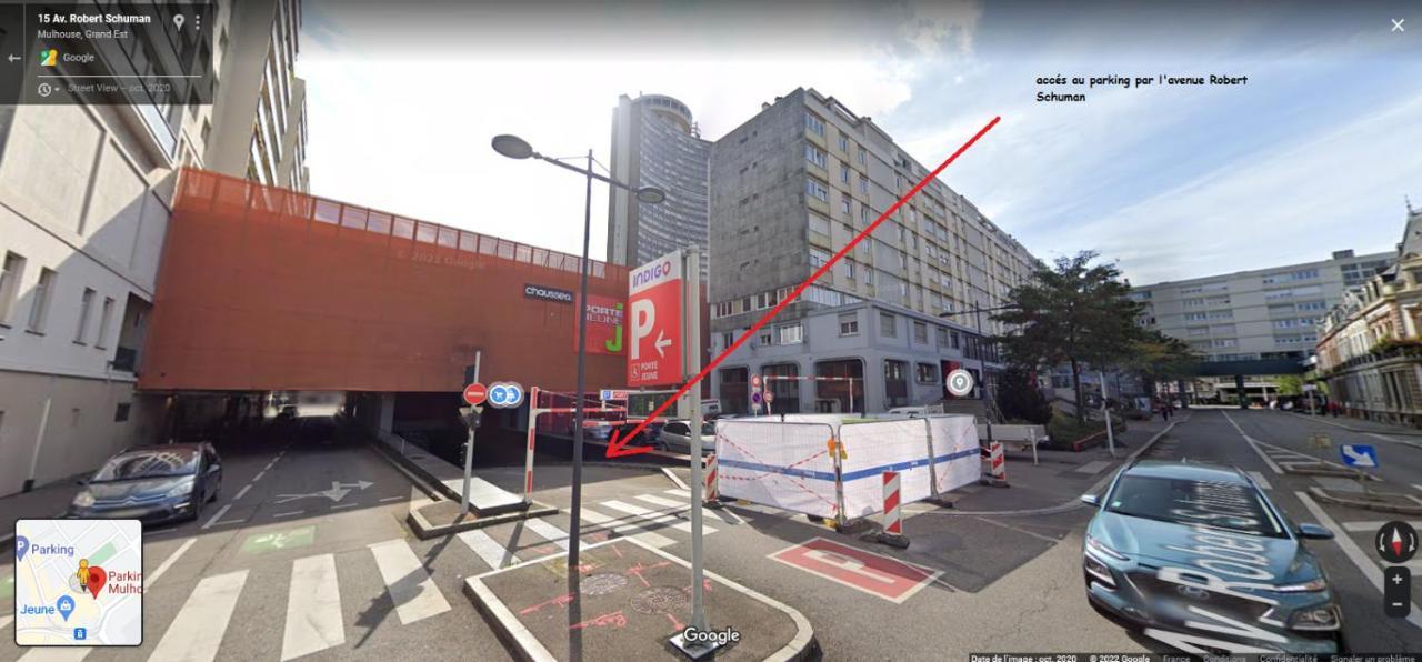 Tour De L'Europe, En Plein Centre Avec Parking. Apartment Mulhouse Luaran gambar